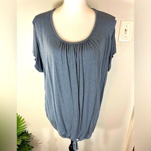 Seraphine scoop neck blouse size L